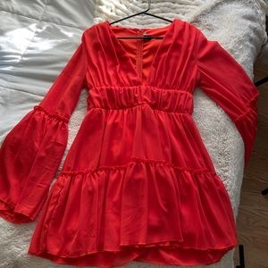 SHEIN Red Mini Dress